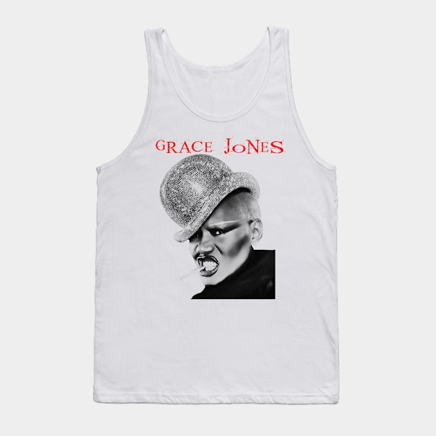 grace jones visual art Tank Top by DOGGIES ART VISUAL